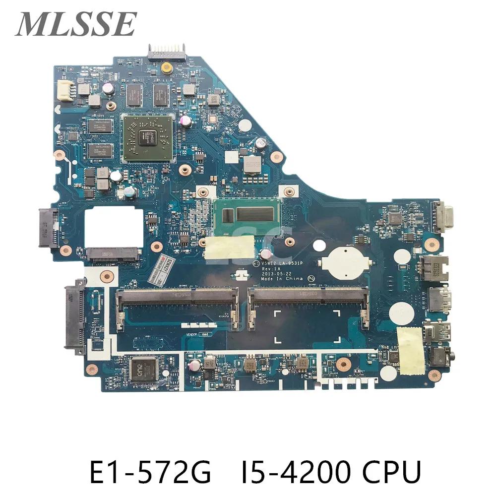 ACER Aspire E1-572G Ʈ , I5-4200 CPU R7 M265 2GB DDR3, V5WE2 LA-9531P NBMFP1100B 